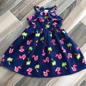 Summer fun flamingo dress